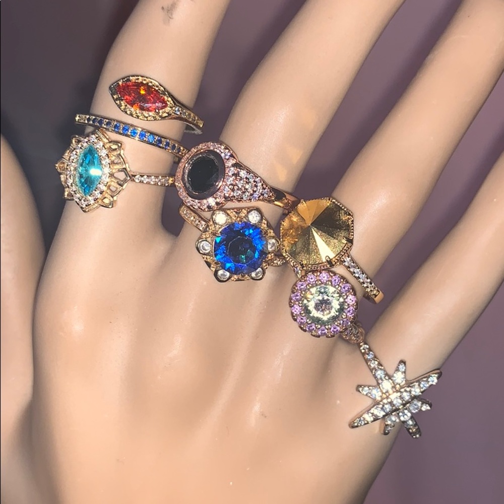 Fragrant Jewels gold ring bundle